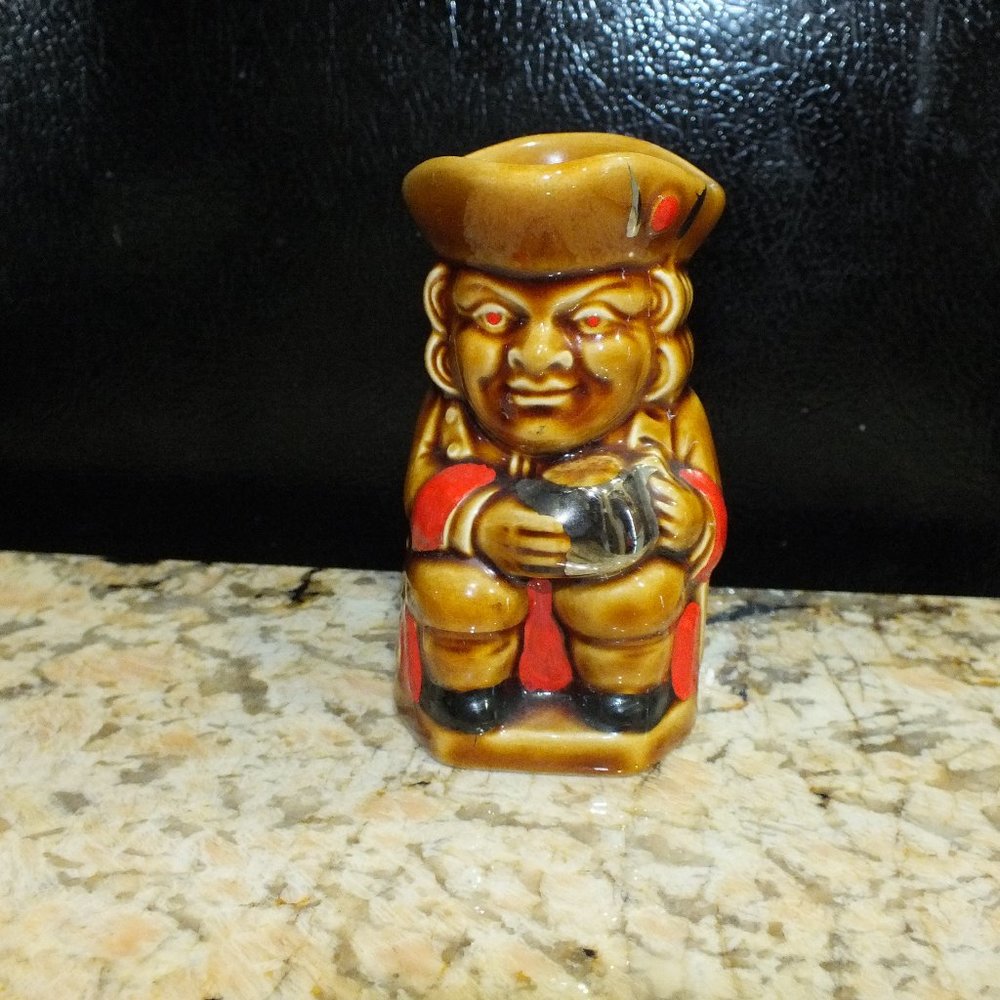 Vintage Lord Nelson Pottery Small Original Toby Jug Marked M/S Toby 91
